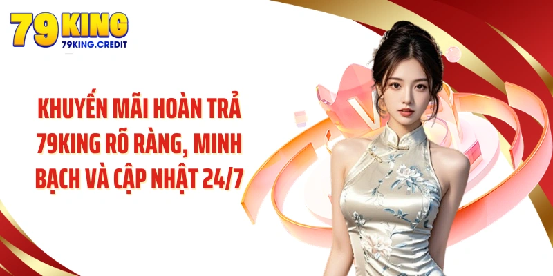 Khuyến mãi hoàn trả 79KING rõ ràng, minh bạch và cập nhật 24/7